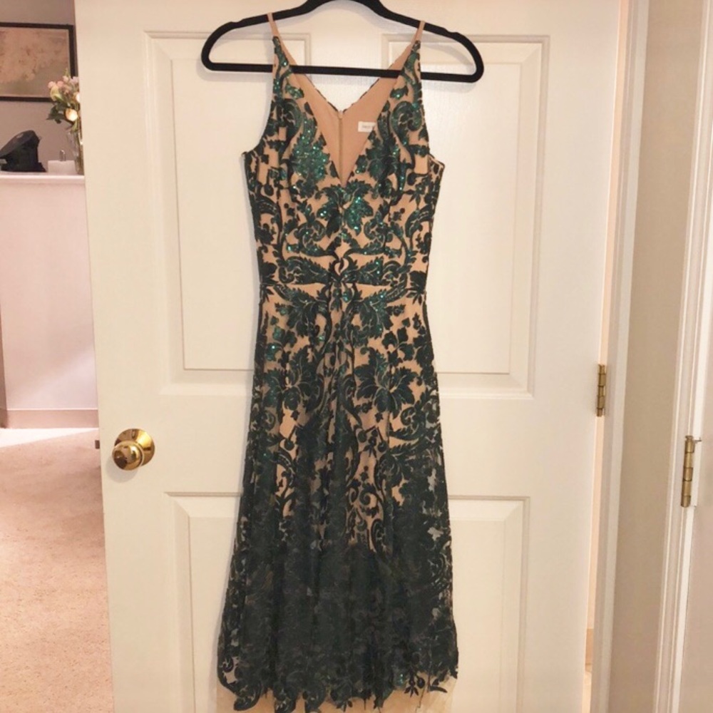 Dress the Population - Blair Sequin Lace Dress